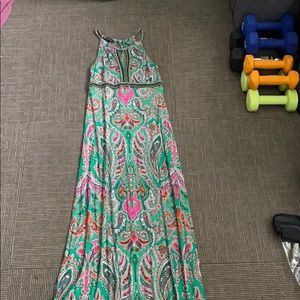 INC paisley maxi